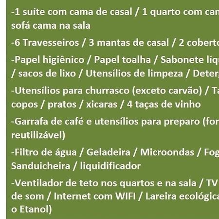 Villa Da Serra Chale Ibitipoca - 700M Do Centrinho Conceição da Ibitipoca Eksteriør billede